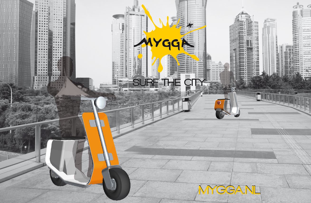 Citysurfer Mygga, elektrische scooter, e-scooter