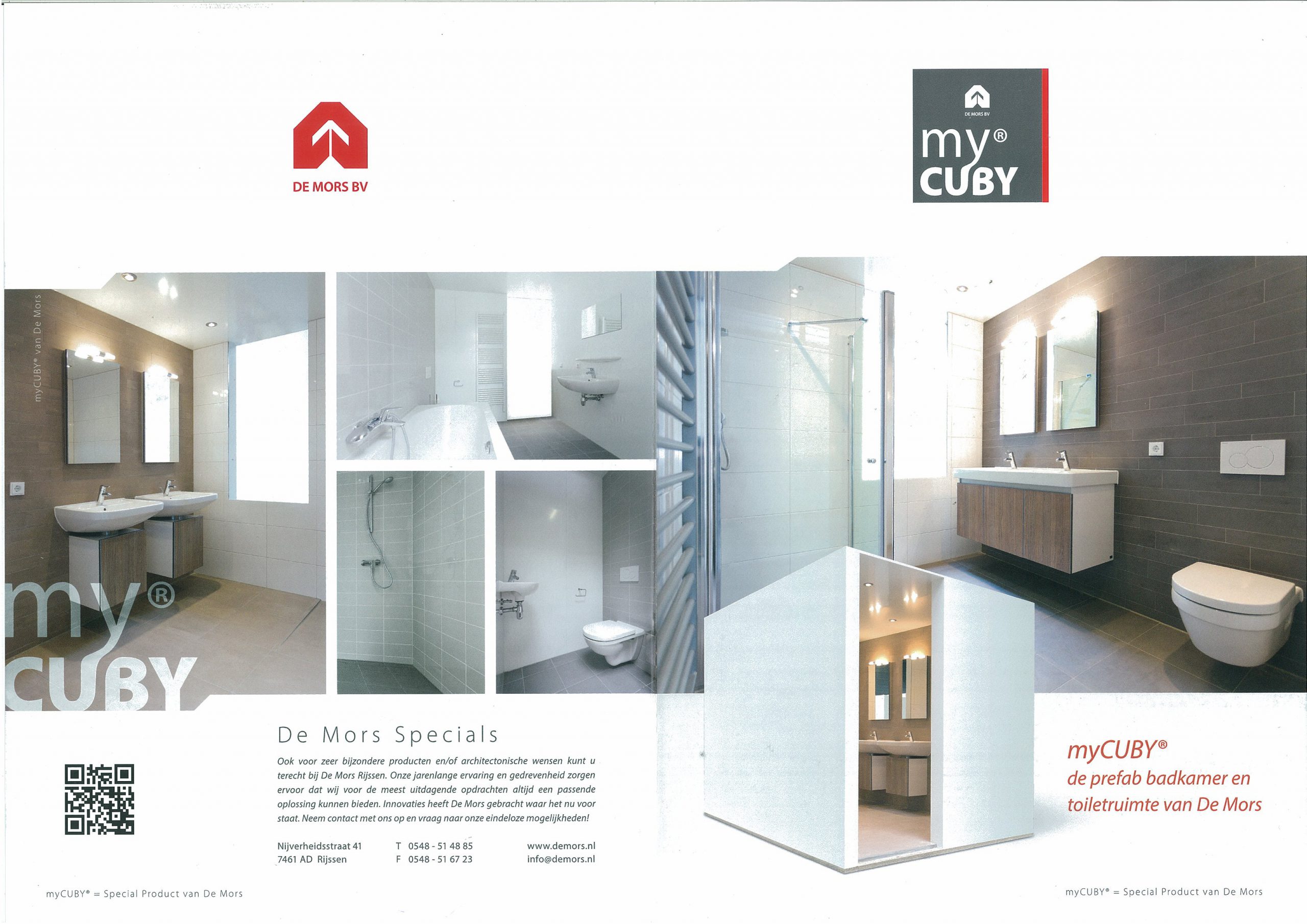 MyCuby brochure, modulaire badkamer