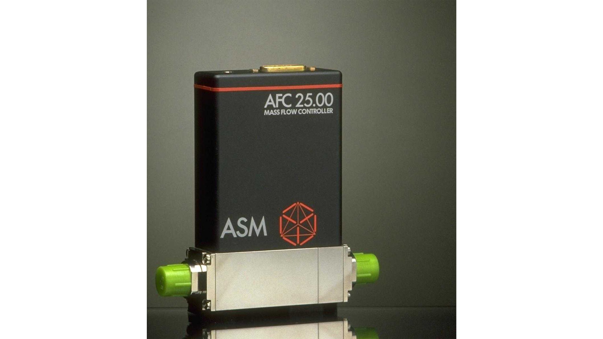 ASM gas flow meter, gas control